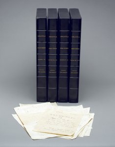 Manoscritto originale dattiloscritto di 