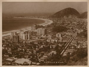 Copacabana, Rio de Janeiro (foto b/n)