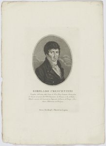 Ritratto di Girolamo Crescentini 1762-1846, dopo il 1800