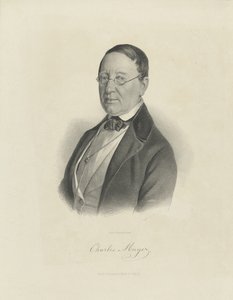 Ritratto del pianista e compositore Charles Mayer