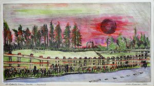 Tramonto, Hedgerley Green da Brenda Brin Booker