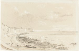 Scena di Costa da British 19th Century