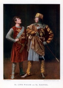 Lewis Waller e Mr McKinnel, attori inglesi, 1901 da British Mutoscope