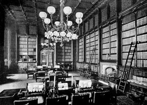 Biblioteca della Camera dei Comuni, Londra, 1890