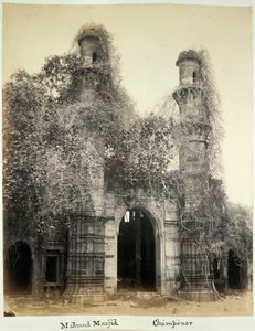 Mahmud Masjid (Nagina Masjid), Champaner, c.1875 da British Photographer