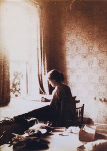 May Morris al lavoro, primi anni 1890