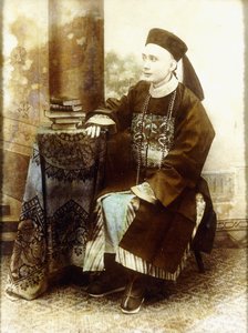 Ritratto di un mandarino, probabilmente cantonese