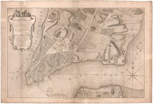 Piano della città di New York di Ratzer