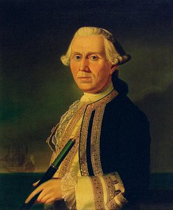 Capitano James Ferguson (1723-1793) da British School