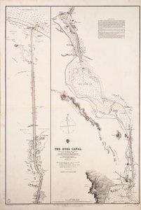 Carta del Canale di Suez