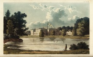 Clumber Park, Nottinghamshire, residenza del Duca di Newcastle da British School