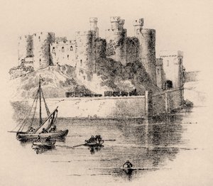 Castello di Conwy da British School