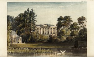 Hampton House o Villa di Garrick, Richmond sul Tamigi da British School