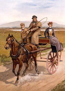 Carro irlandese, c.1895