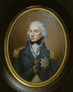 LORD NELSON Horatio, Ammiraglio (1758-1805) Ritratto in miniatura