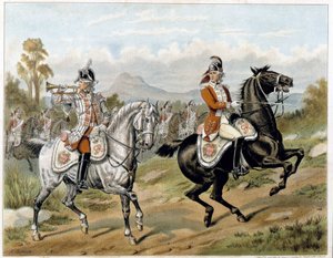 I 17° Dragoni Leggeri (Nuovi Lancieri), in America 1775 - in 