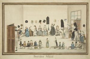 La scuola benevola, c.1795 da British School