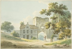 Il cancello della casa di Abbots