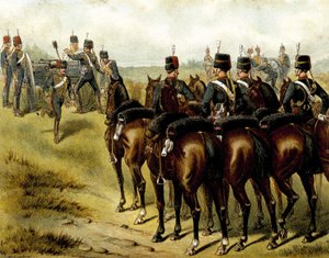 La Royal Horse Artillery - in 