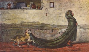 Il Portatore del Treno da Briton (after) Riviere