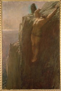 Prometeo incatenato, 1889 da Briton Riviere