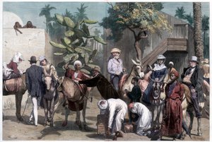 Partenza per le piramidi, 1874 da Bromley