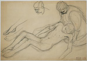 Nascita e decadimento (schizzo preparatorio) da Broncia Koller Pinell