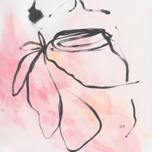 Fioritura rosa tenue