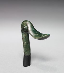Finale a testa di anatra, c.1400-1300 a.C.