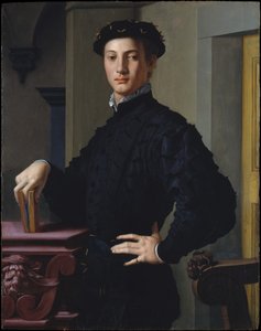 Italian: Ritratto di giovane uomo con libro Portrait of a Young Man with a Book