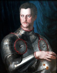 Portrait of Cosimo I dei Medici in armour.