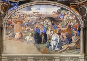 La traversata del Mar Rosso da Bronzino