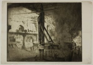 Chicago - Convertitori Bessemer, Illinois Steel Co.