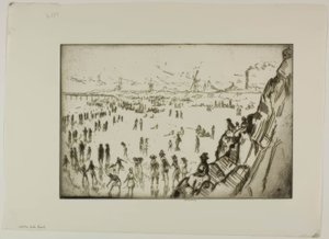 Golden Gate Strand von Bror Julius Olsson Nordfeldt