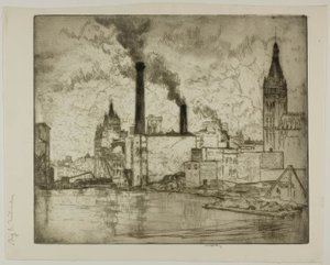 Der Große E von Bror Julius Olsson Nordfeldt