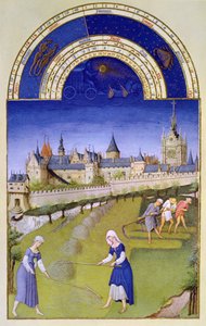 Facsimile di Giugno: Fienagione, da 