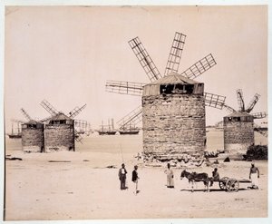 Mulini ad Alessandria - fotografia dei fratelli Zangali, fine XIX secolo