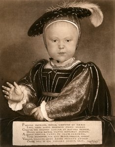 Principe Edoardo, poi Re Edoardo VI, ca 1540, 1902 da Bruckmann