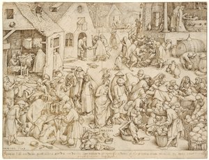 Caritas, 1559 da Bruegel