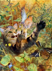 Un gatto e un fringuello, 1885-1945