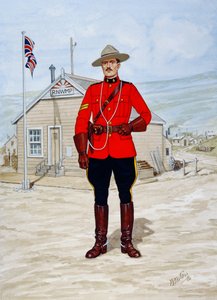 Caporale della Polizia montata del Nord-Ovest nel 1905