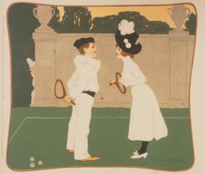 Conoscenza sul campo da tennis da Brynolf Wennerberg