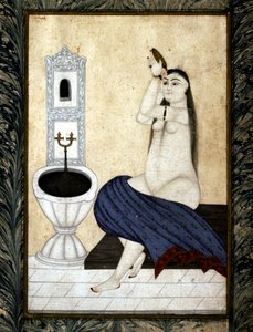 Impero Ottomano: Donna che fa il bagno da Buheri Abdullah