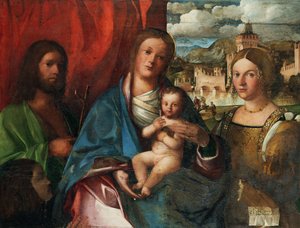 La Vergine e il Bambino con i Santi Giovanni Battista, Caterina d