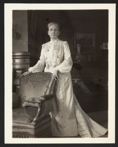 Mrs John Arbuckle, c.1900-10 (foto in b/n)