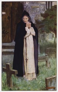 Illustrazione per The Cloister and The Hearth di Charles Reade da Byam (after) Shaw