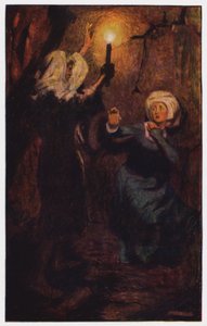 Illustrazione per Il chiostro e il focolare di Charles Reade da Byam (after) Shaw