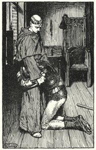 Illustrazione per The Cloister and The Hearth di Charles Reade da Byam (after) Shaw