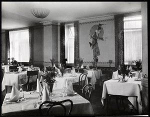 Una sala da pranzo all