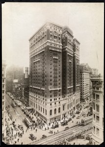 Hotel McAlpin, 34th Street e Broadway, New York, 1912 da Byron Company